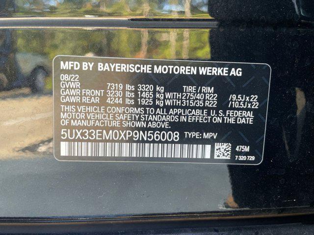 used 2023 BMW X7 car, priced at $79,097