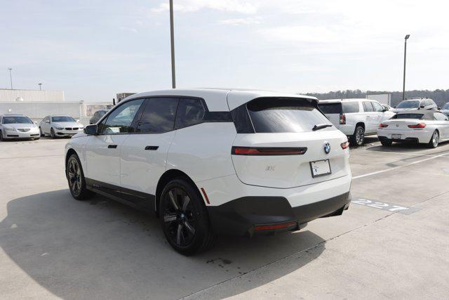 new 2025 BMW iX car, priced at $96,275