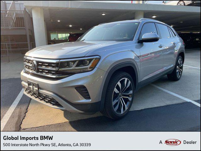 used 2021 Volkswagen Atlas Cross Sport car, priced at $18,586