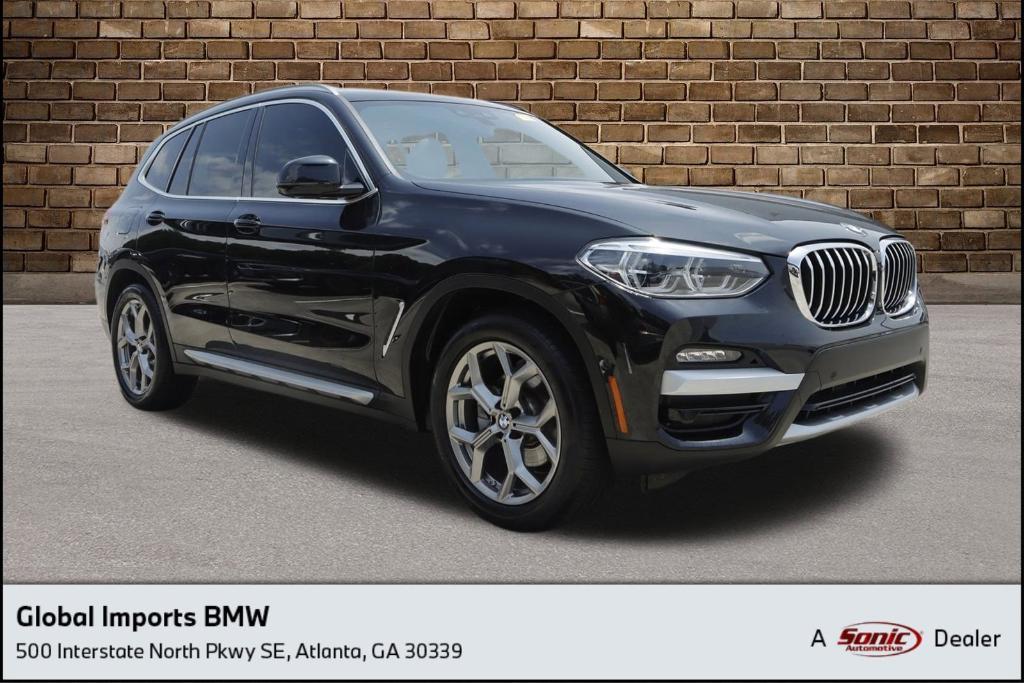 used 2021 BMW X3 car, priced at $34,097