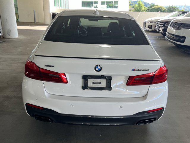 used 2018 BMW M550 car, priced at $34,097