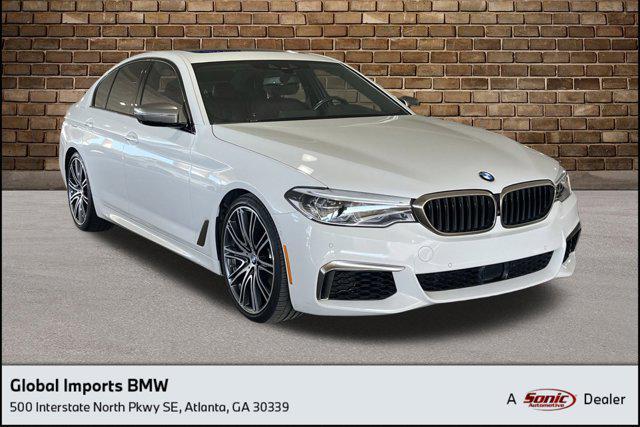 used 2018 BMW M550 car, priced at $34,097