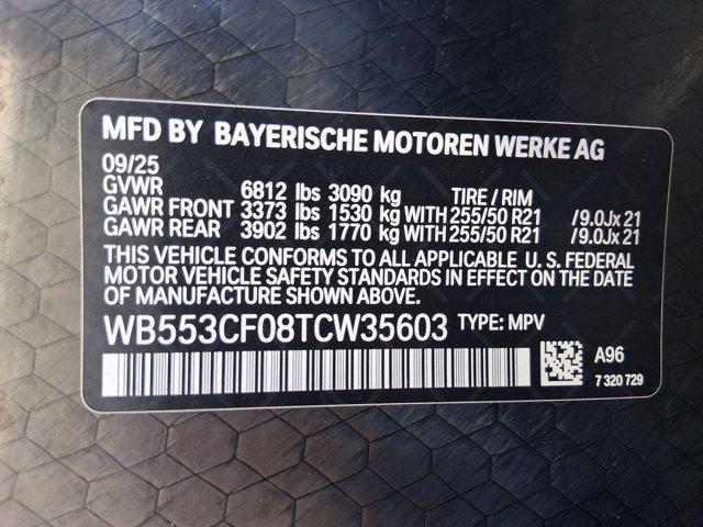 new 2026 BMW iX car, priced at $99,925