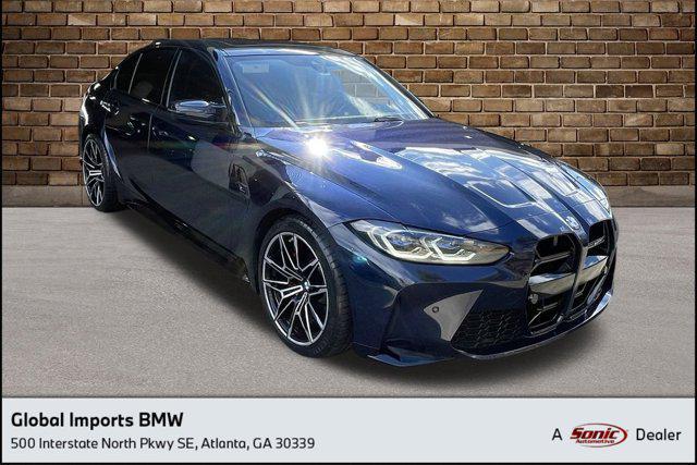 used 2021 BMW M3 car, priced at $63,594