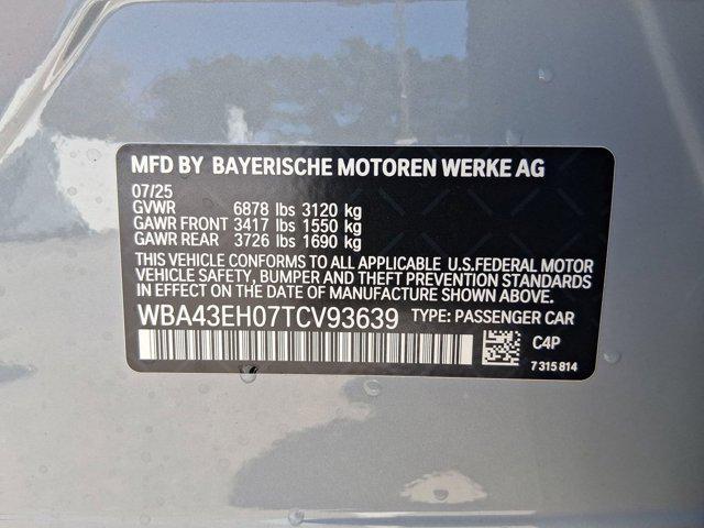 new 2026 BMW 750e car, priced at $118,780