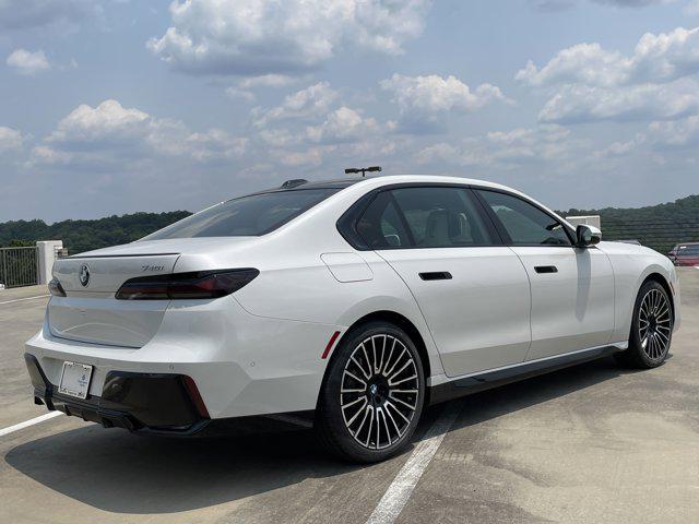 new 2025 BMW 740 car, priced at $107,985