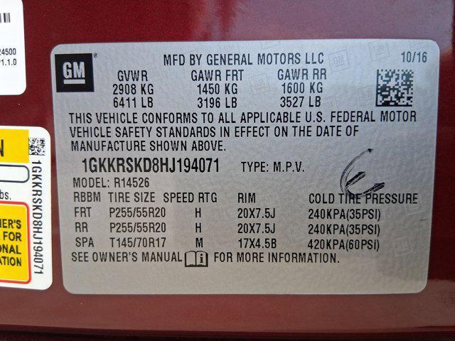 used 2017 GMC Acadia Limited car, priced at $12,097