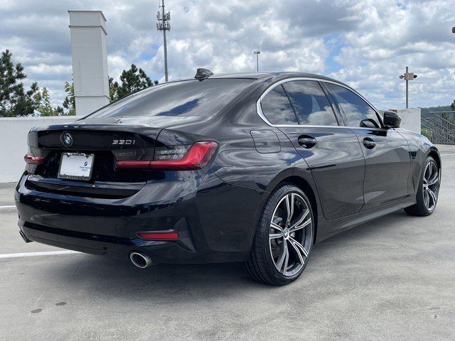 used 2021 BMW 330 car, priced at $19,584