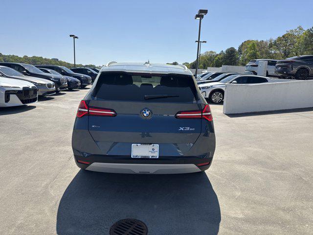 new 2025 BMW X3 car, priced at $54,410