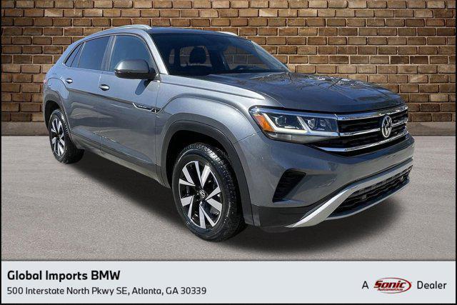 used 2021 Volkswagen Atlas Cross Sport car, priced at $22,596