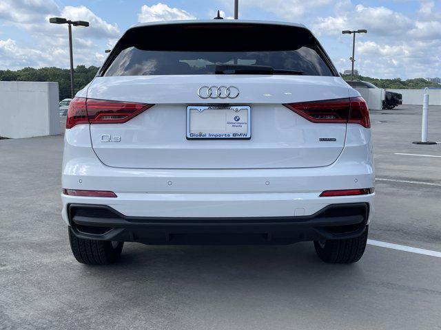 used 2024 Audi Q3 car, priced at $32,997
