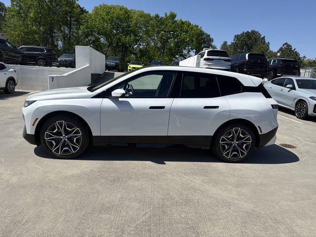 new 2025 BMW iX car, priced at $98,775