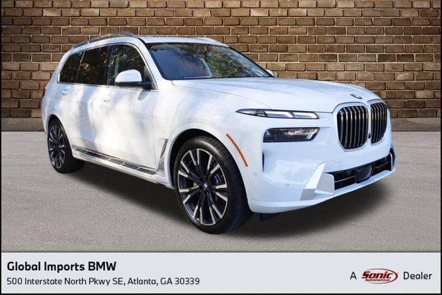 new 2025 BMW X7 car, priced at $92,425