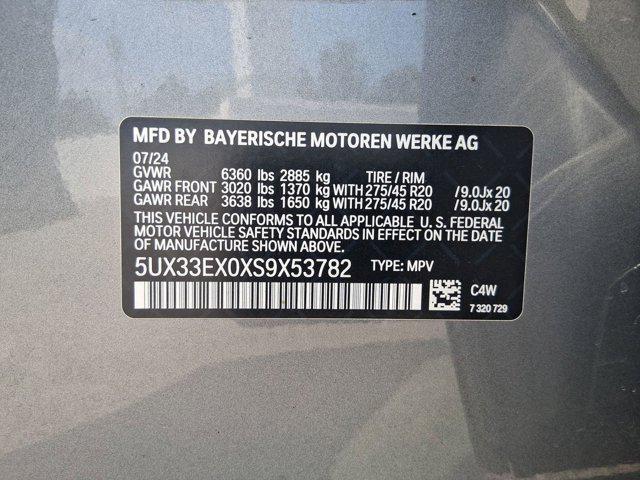 used 2025 BMW X6 car, priced at $66,096