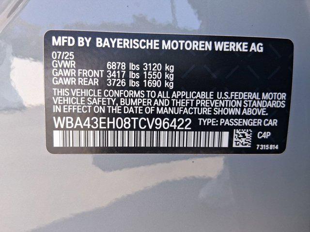 new 2026 BMW 750e car, priced at $126,880