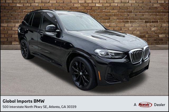 used 2022 BMW X3 car, priced at $32,595