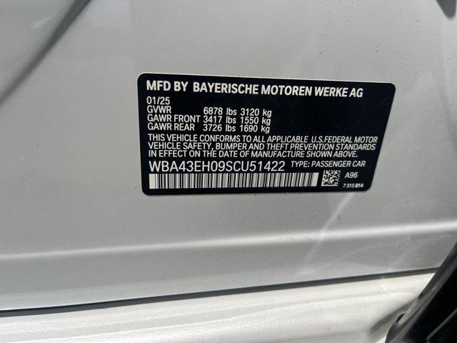 new 2025 BMW 750e car, priced at $116,585
