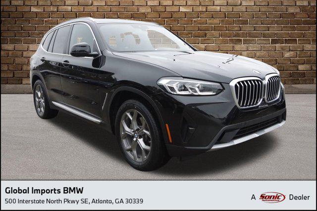 used 2022 BMW X3 car, priced at $35,596