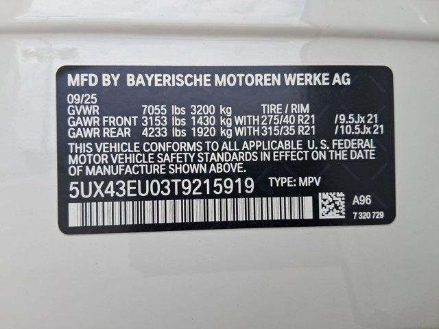 new 2026 BMW X5 PHEV car, priced at $81,325