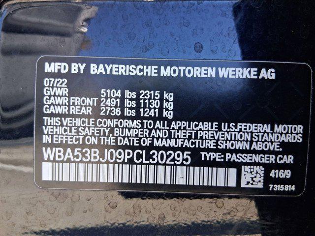 used 2023 BMW 540 car, priced at $46,097