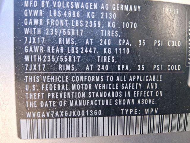 used 2018 Volkswagen Tiguan Limited car, priced at $15,097