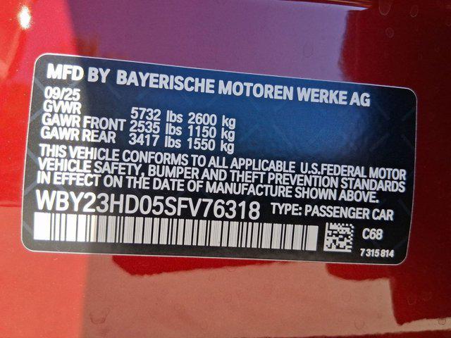 new 2025 BMW i4 Gran Coupe car, priced at $63,700
