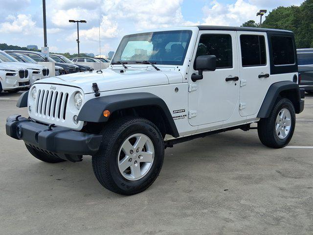 used 2017 Jeep Wrangler Unlimited car, priced at $19,985