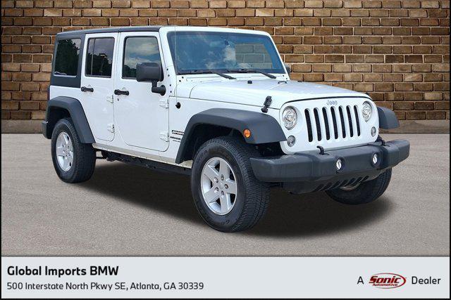 used 2017 Jeep Wrangler Unlimited car, priced at $19,985
