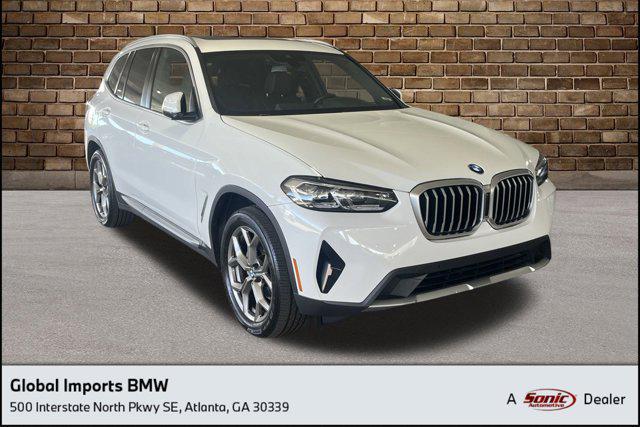 used 2022 BMW X3 car, priced at $35,997