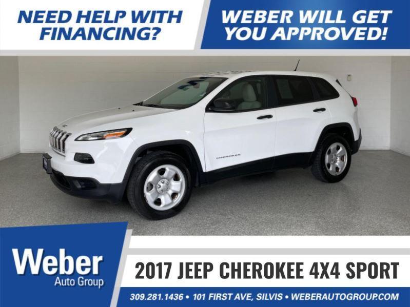 used 2017 Jeep Cherokee car, priced at $16,900