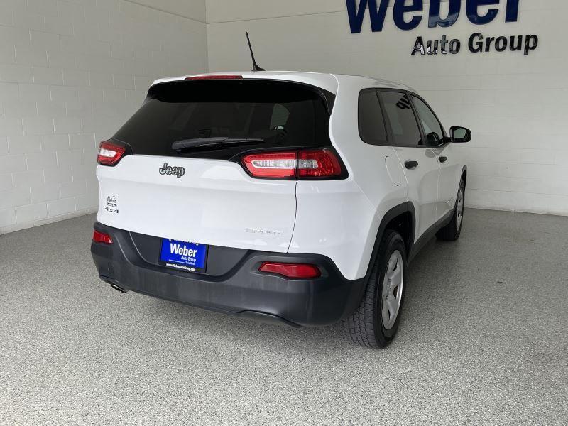 used 2017 Jeep Cherokee car, priced at $16,900