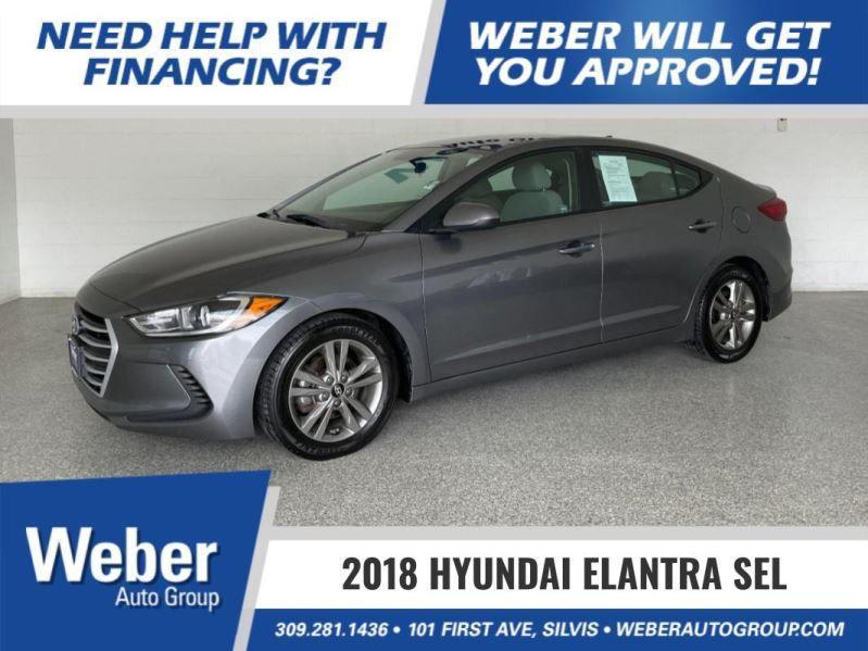 used 2018 Hyundai Elantra car, priced at $14,900