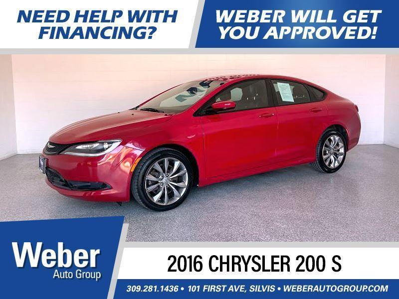 used 2016 Chrysler 200 car, priced at $16,900