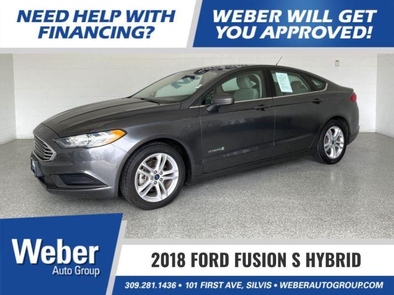 used 2018 Ford Fusion Hybrid car, priced at $15,600