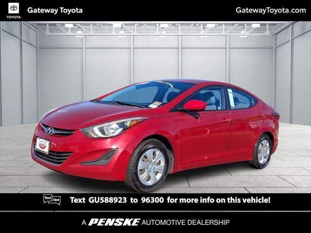 used 2016 Hyundai Elantra car, priced at $8,955