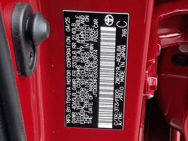 new 2025 Toyota Corolla Hybrid car, priced at $26,407