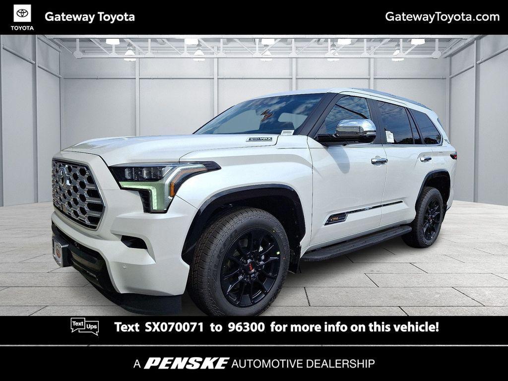 new 2025 Toyota Sequoia car, priced at $87,439