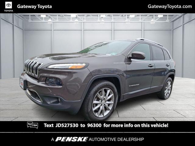 used 2018 Jeep Cherokee car, priced at $17,888