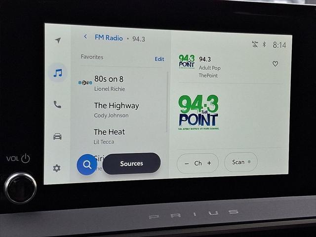 new 2025 Toyota Prius car, priced at $36,078