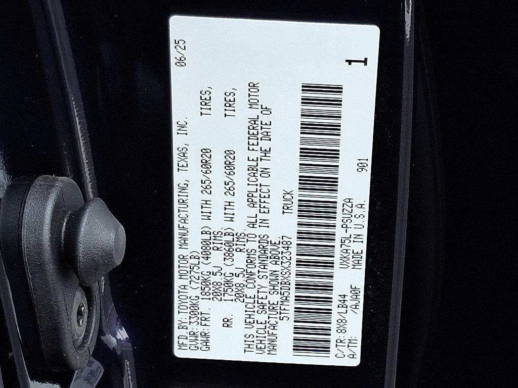 new 2025 Toyota Tundra car, priced at $74,141