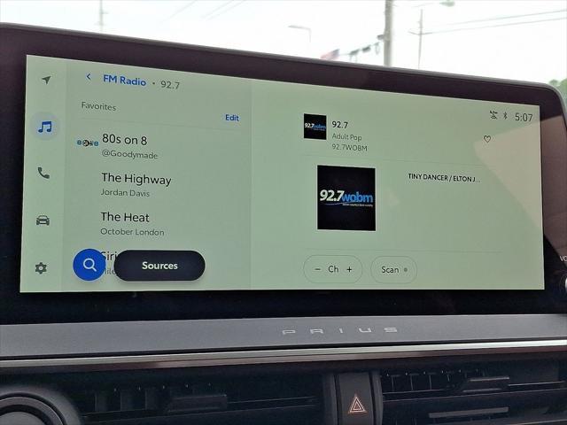 new 2025 Toyota Prius car, priced at $44,463