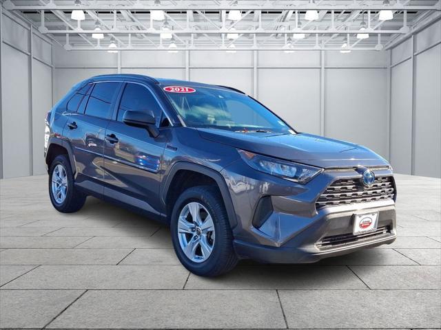 used 2021 Toyota RAV4 Hybrid car, priced at $24,134