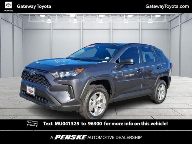 used 2021 Toyota RAV4 Hybrid car, priced at $24,134