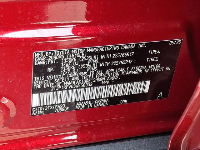 new 2025 Toyota RAV4 car, priced at $36,549