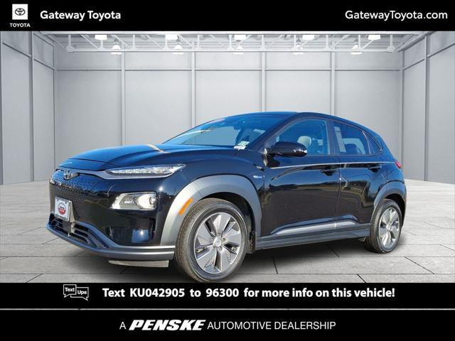 used 2019 Hyundai Kona EV car, priced at $16,899