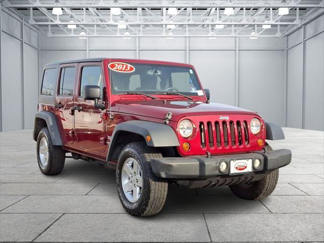 used 2013 Jeep Wrangler Unlimited car, priced at $17,487