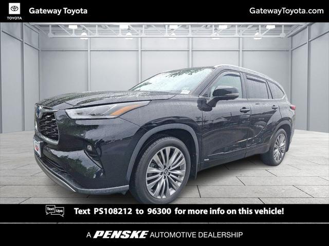 used 2023 Toyota Highlander Hybrid car, priced at $51,743