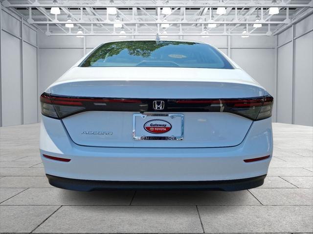 used 2025 Honda Accord car, priced at $27,879