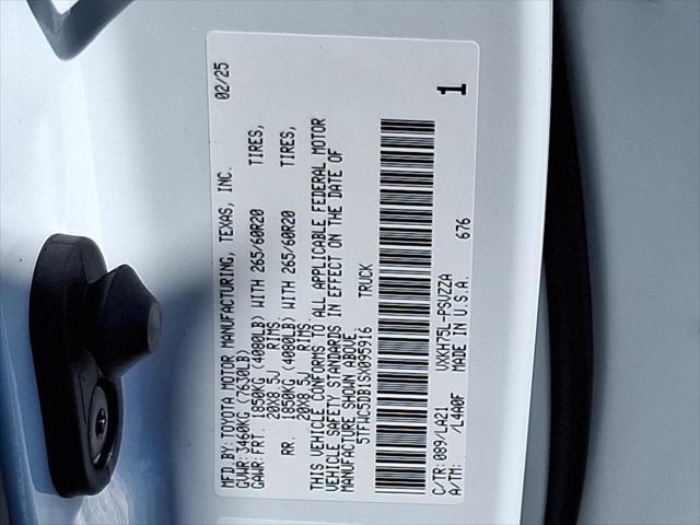 new 2025 Toyota Tundra Hybrid car, priced at $81,858
