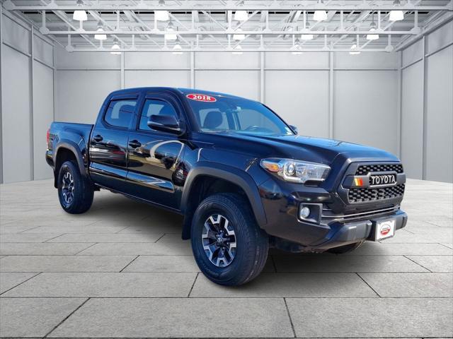 used 2018 Toyota Tacoma car, priced at $27,653